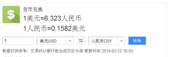 美元兑换人民币各银行(美元兑换人民币各银行牌价)
