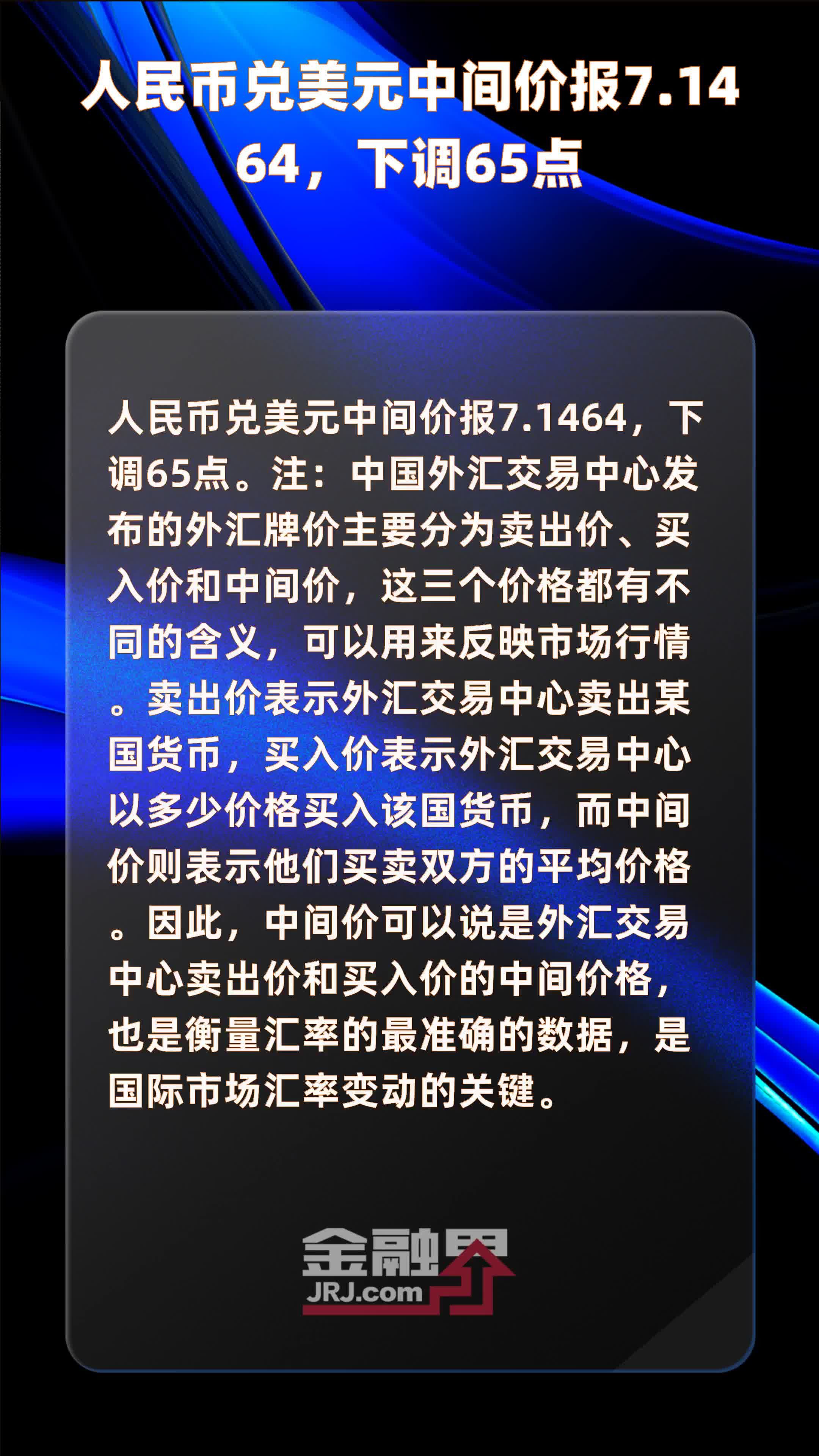 美元对人民币1月16日(16日美元兑人民币中间价)